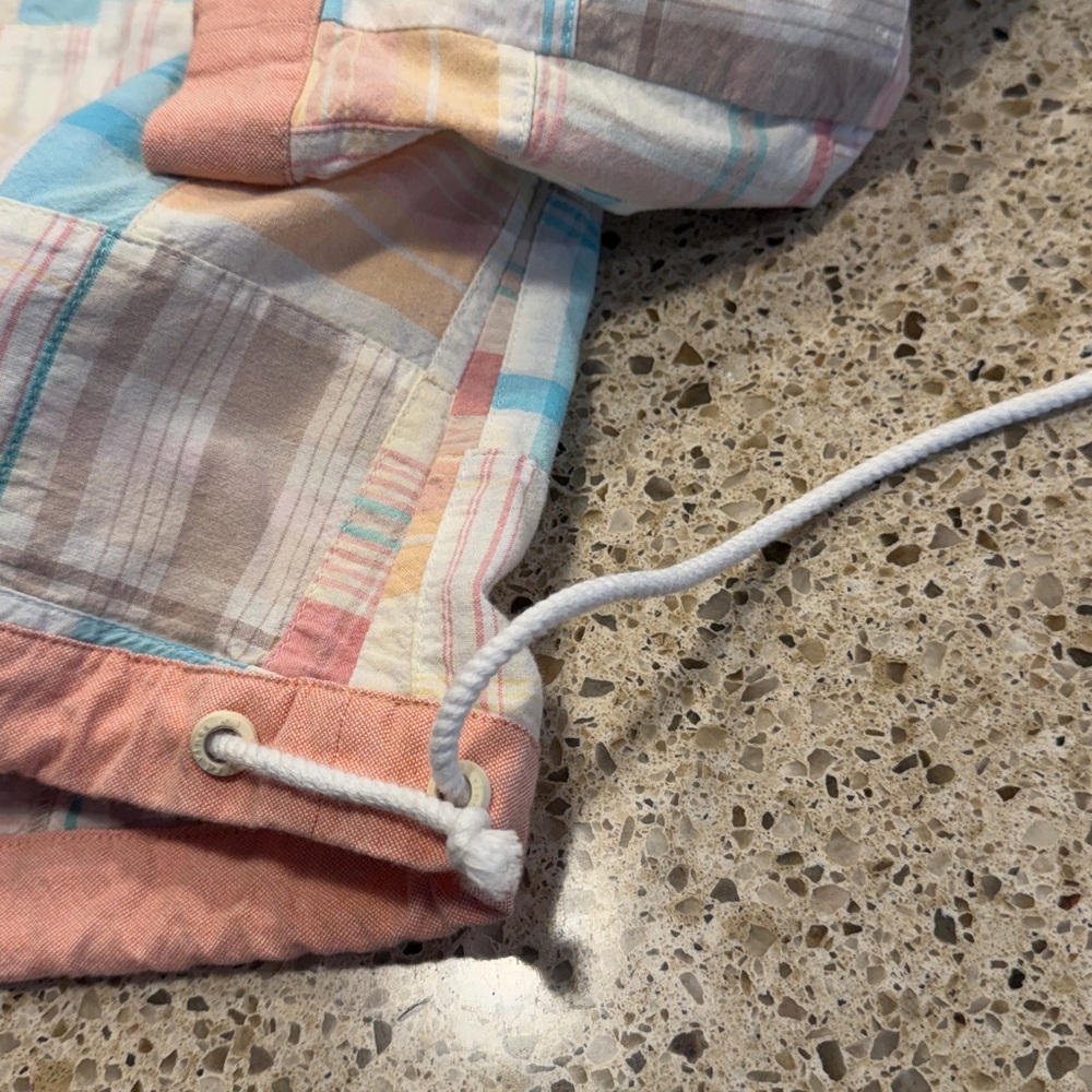 Vineyard Vines Zip Pullover Plaid Patchwork Jacket - image 3